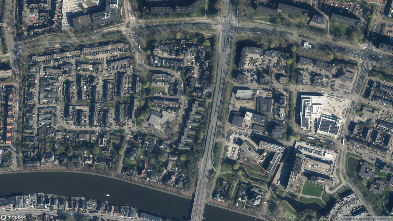 Satellietfoto 2401AM Alphen aan den Rijn