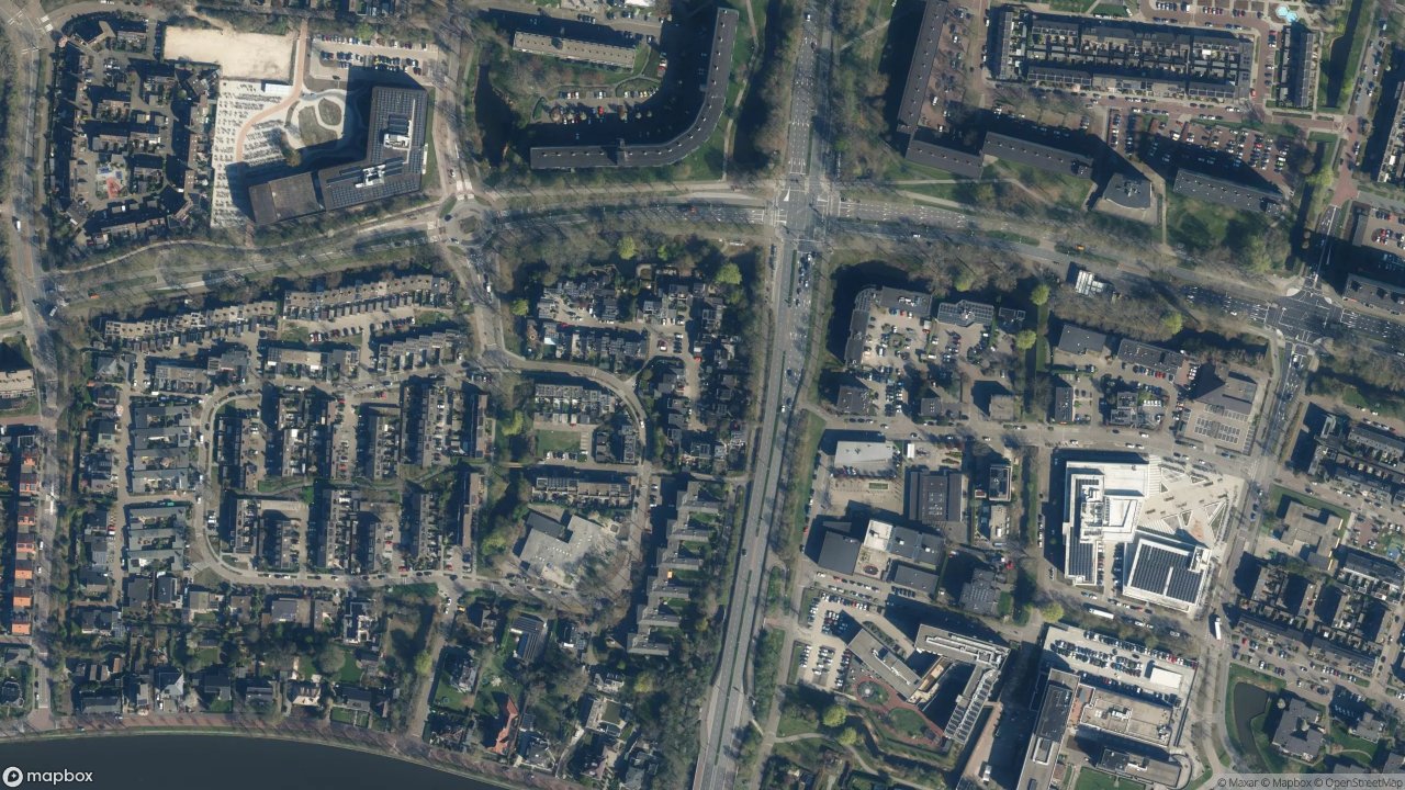 Satellietfoto 2401AN Alphen aan den Rijn