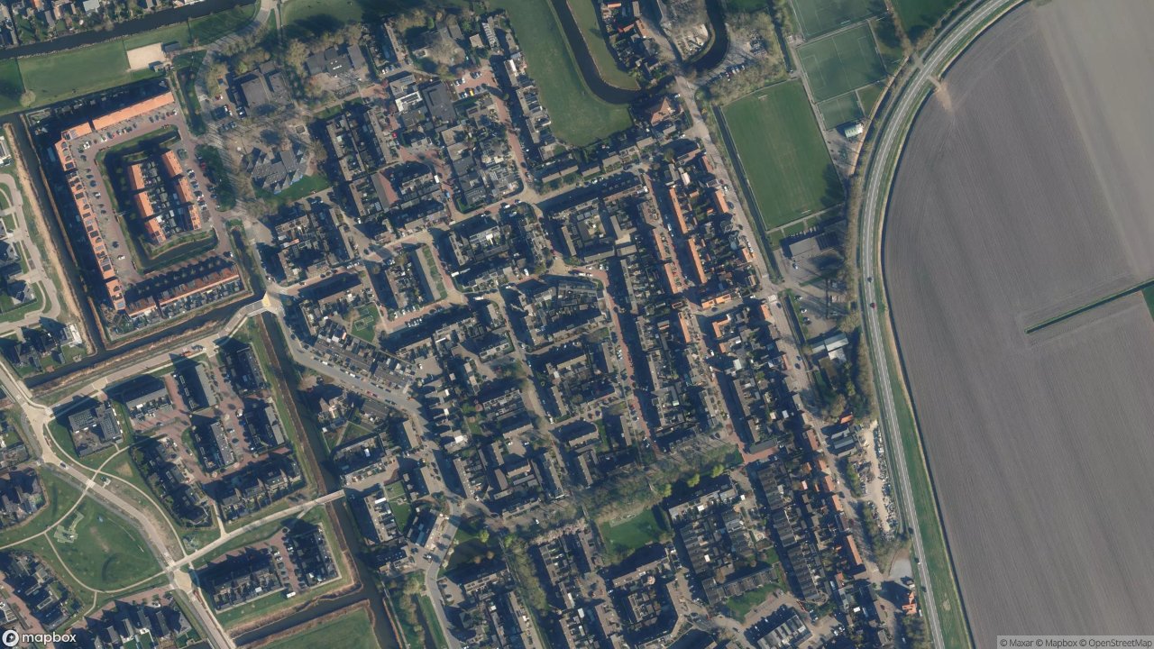 Satellietfoto 2441AL Nieuwveen