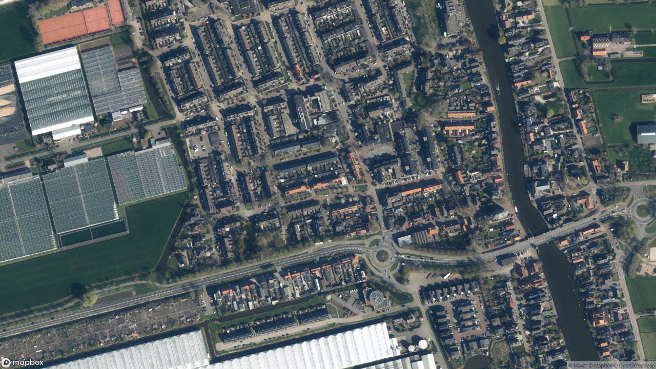 Satellietfoto 2481AH Woubrugge