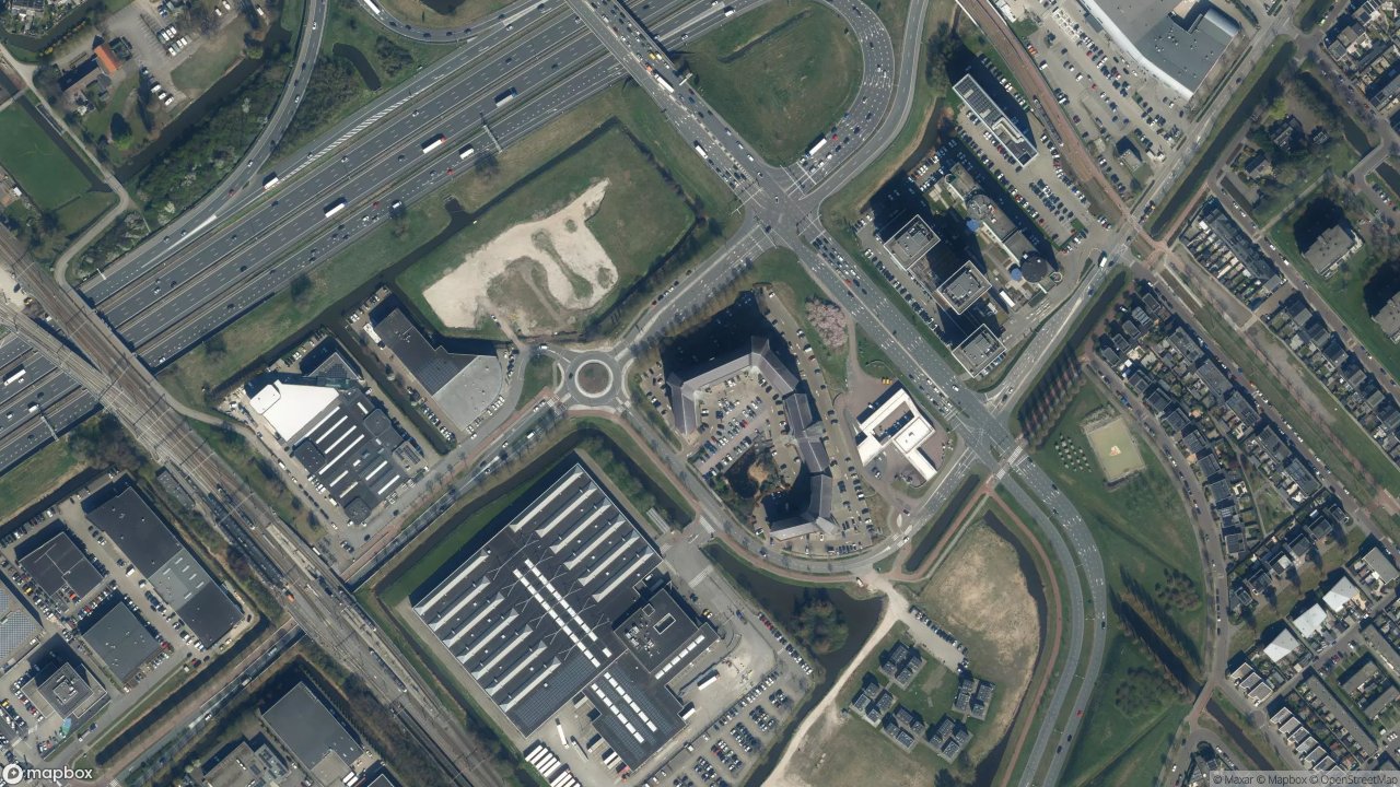 Satellietfoto 2491AM 's-Gravenhage