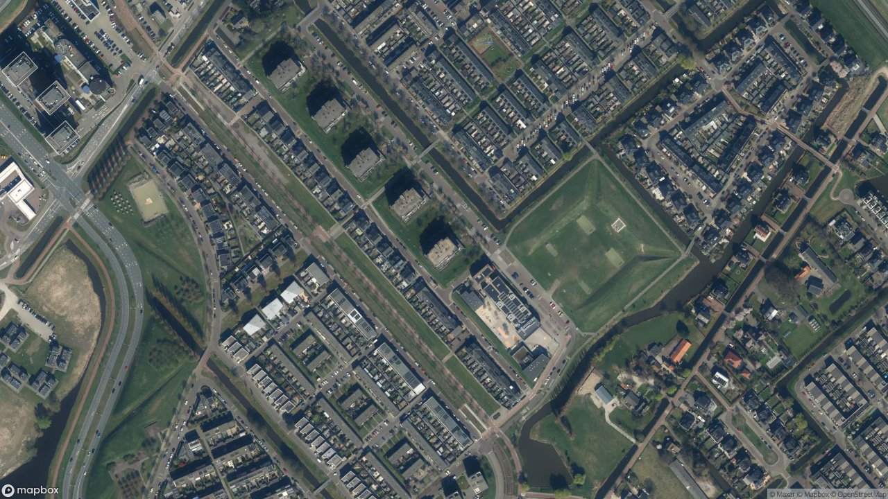 Satellietfoto 2492KA 's-Gravenhage