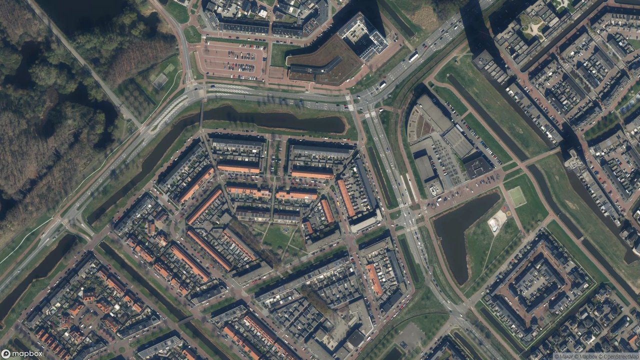 Satellietfoto 2496HC 's-Gravenhage