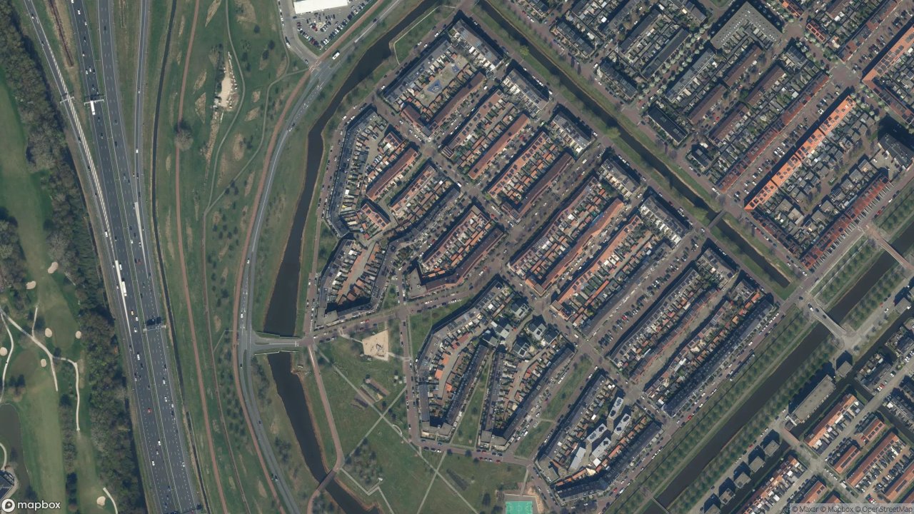 Satellietfoto 2497AM 's-Gravenhage