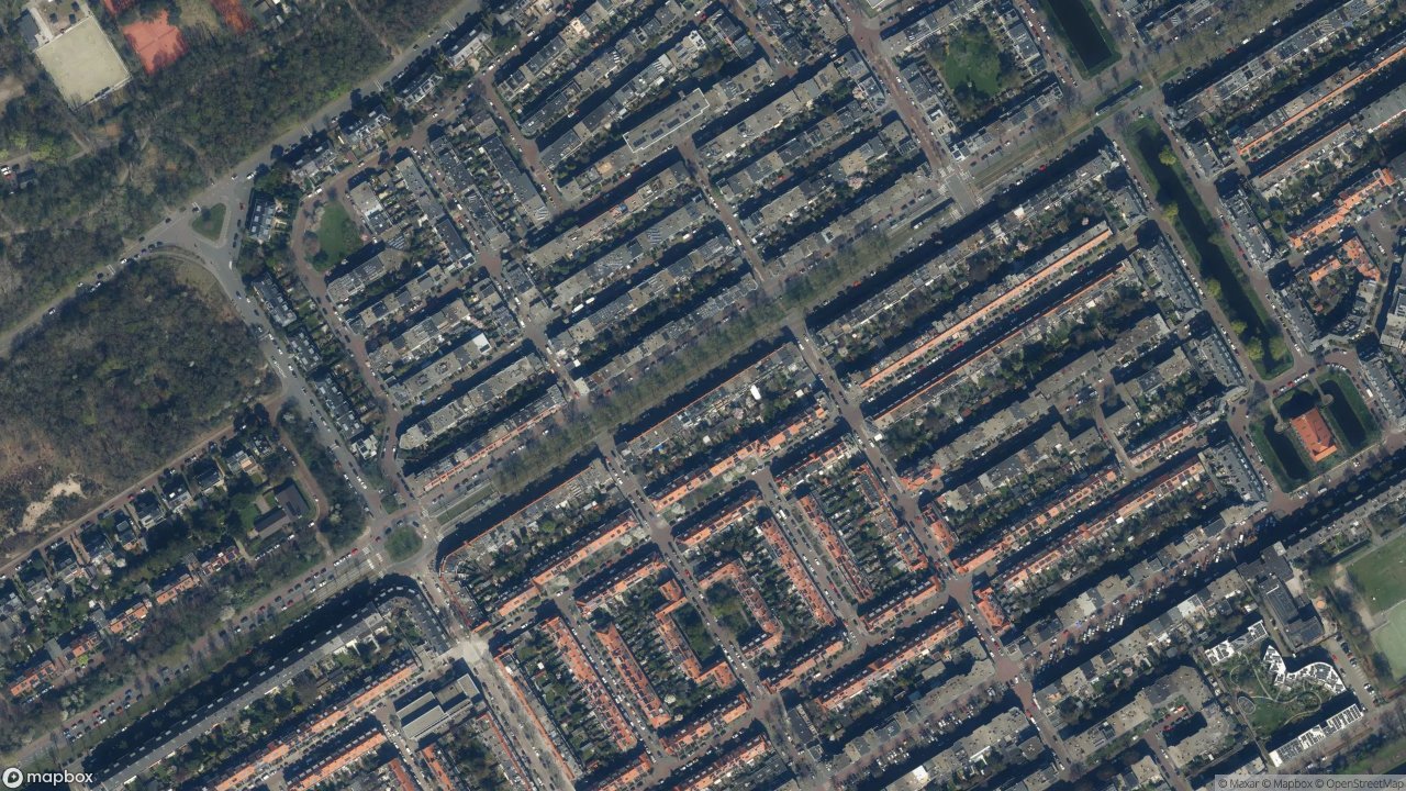 Satellietfoto 2564AR 's-Gravenhage