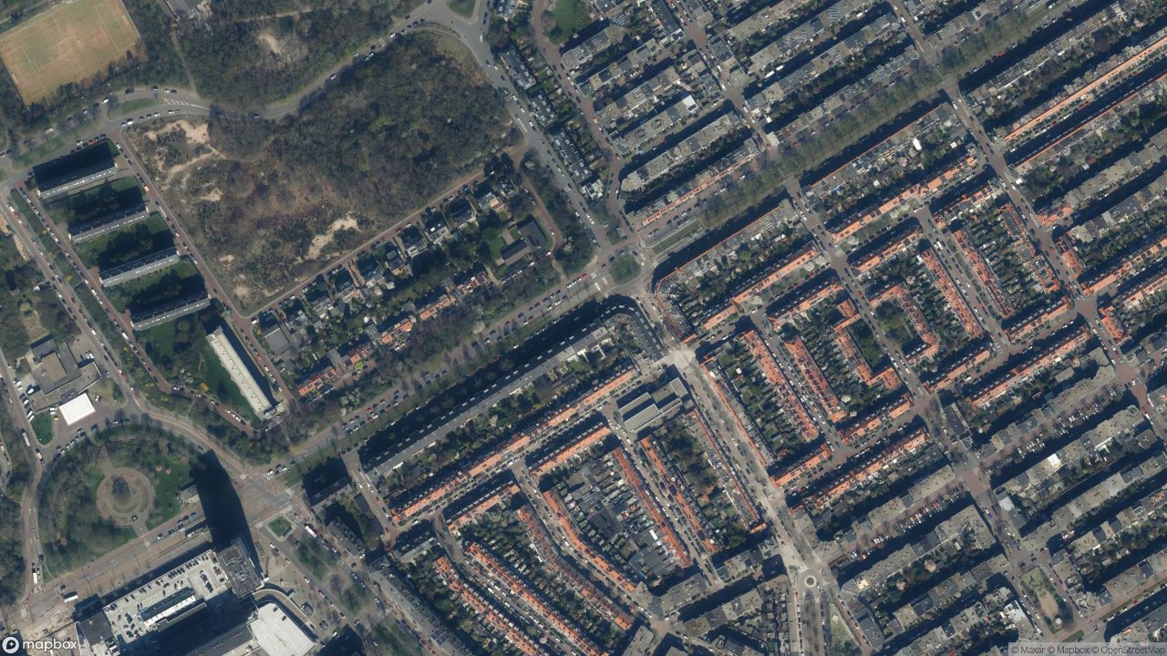 Satellietfoto 2564AT 's-Gravenhage