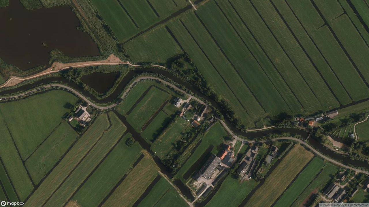 Satellietfoto 2855AG Vlist