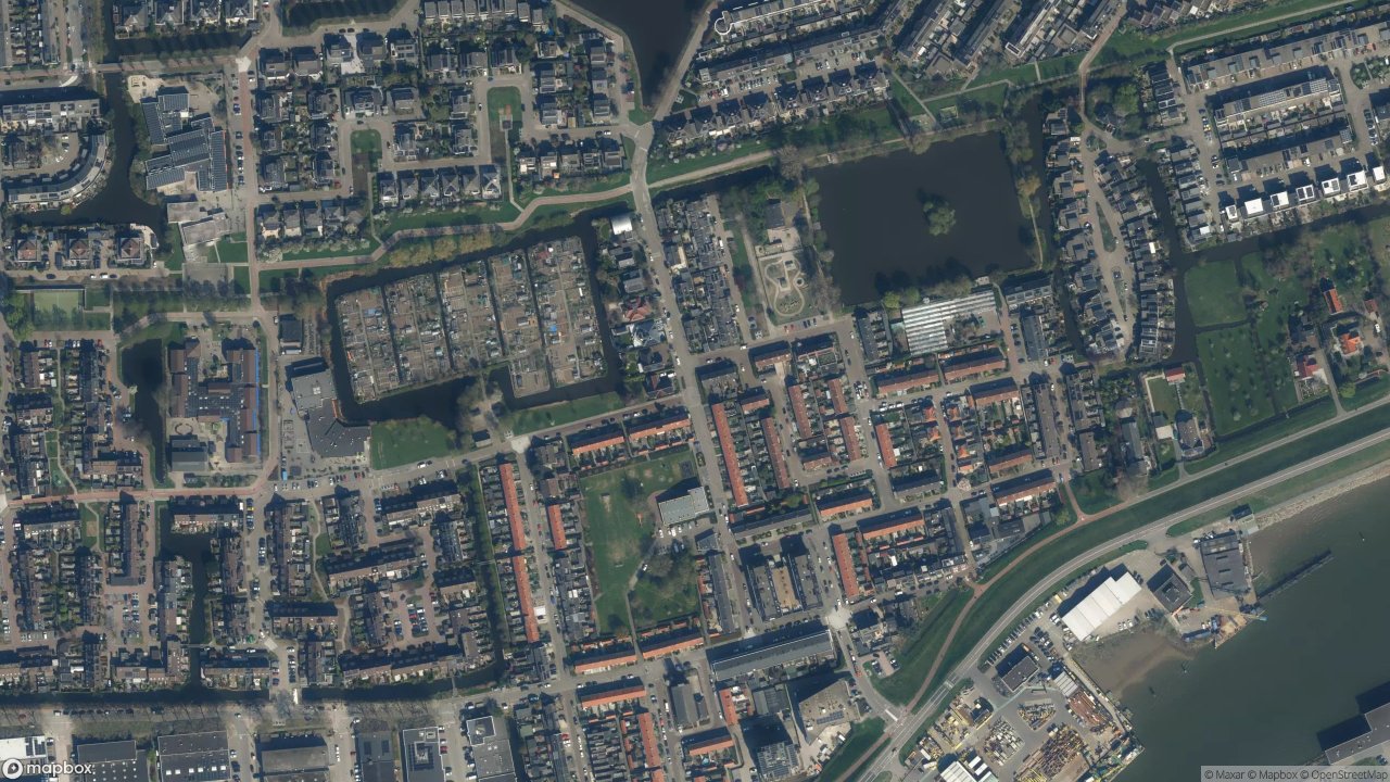 Satellietfoto 2901AD Capelle aan den IJssel