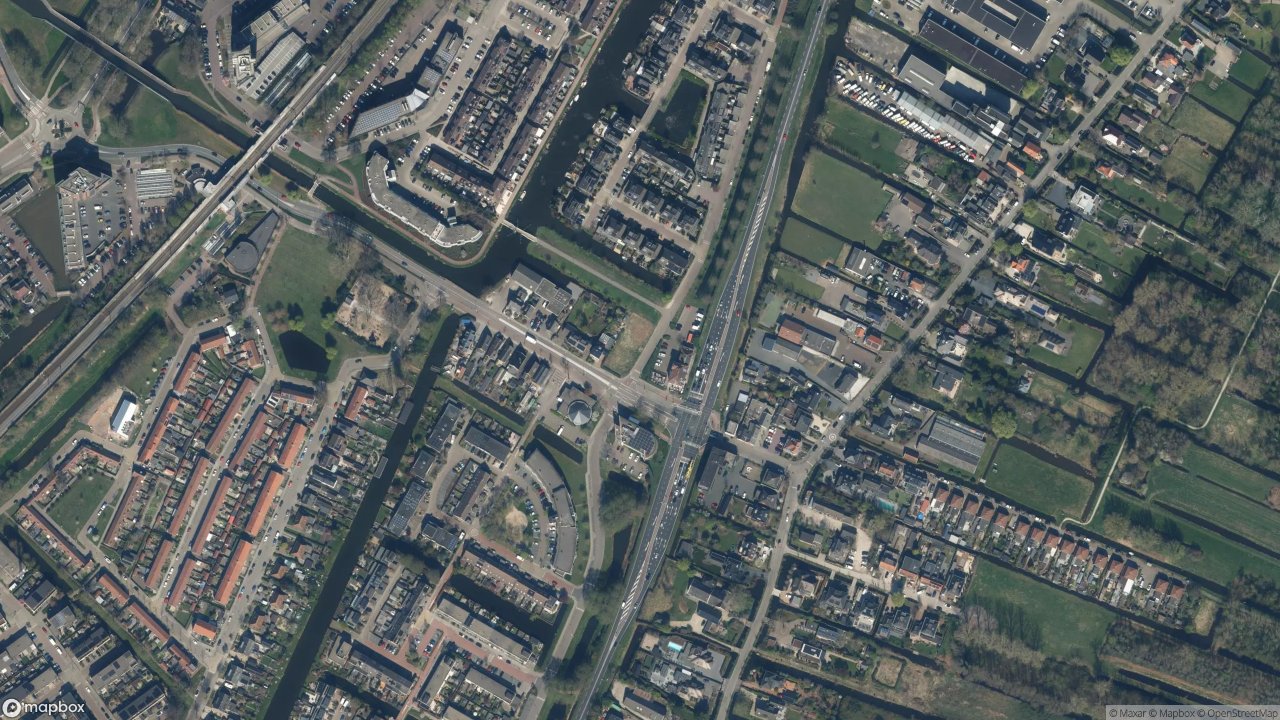 Satellietfoto 2911AA Nieuwerkerk aan den IJssel