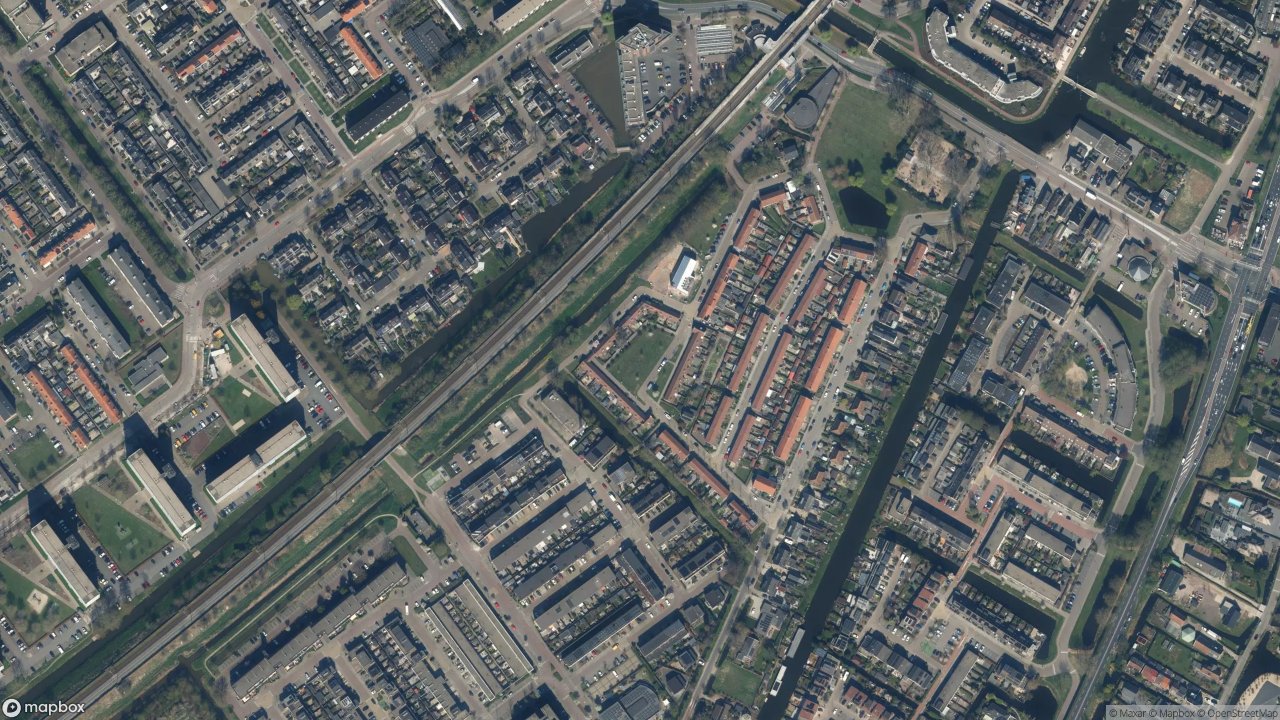 Satellietfoto 2911AE Nieuwerkerk aan den IJssel