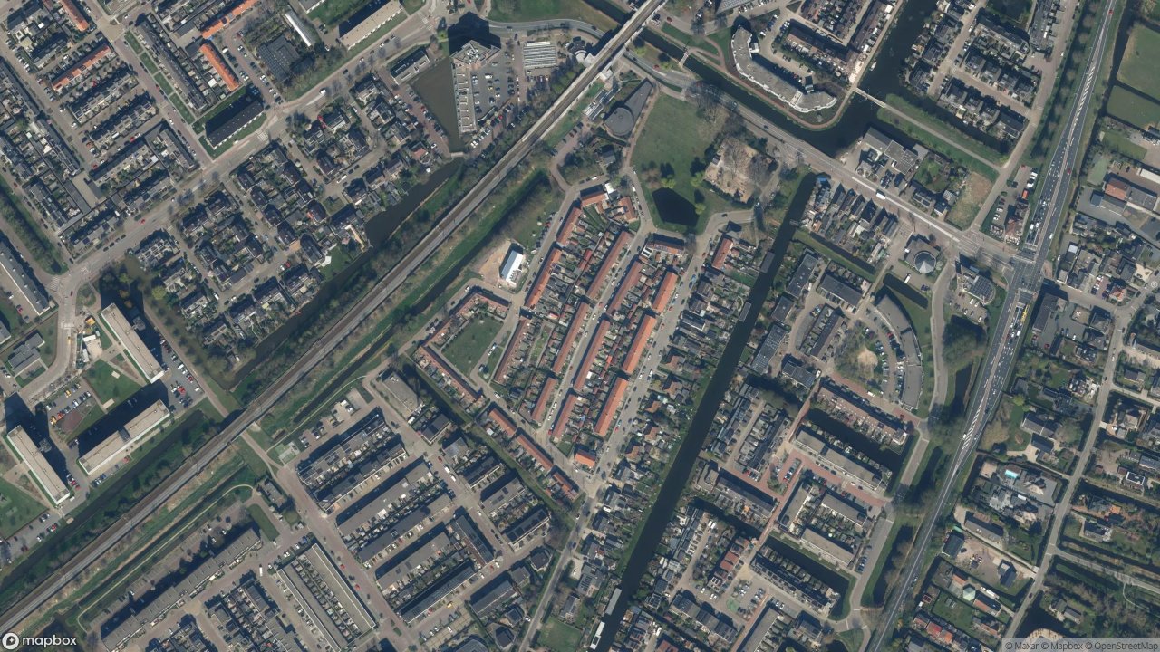 Satellietfoto 2911AG Nieuwerkerk aan den IJssel