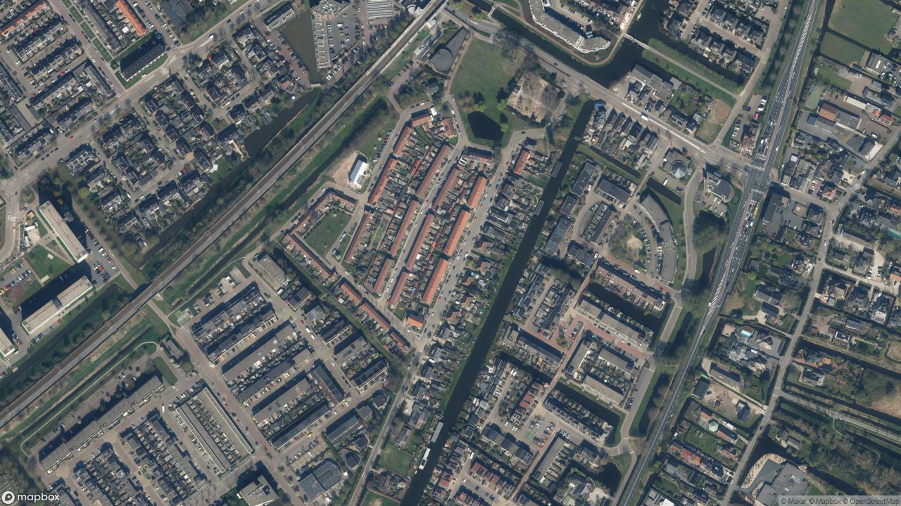 Satellietfoto 2911AK Nieuwerkerk aan den IJssel