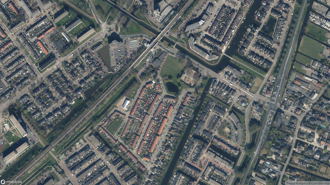 Satellietfoto 2911AM Nieuwerkerk aan den IJssel