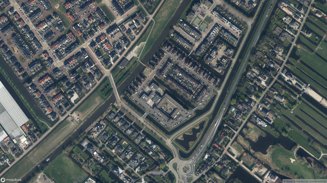 Satellietfoto 2911CV Nieuwerkerk aan den IJssel