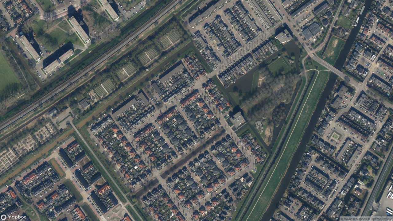 Satellietfoto 2911HA Nieuwerkerk aan den IJssel