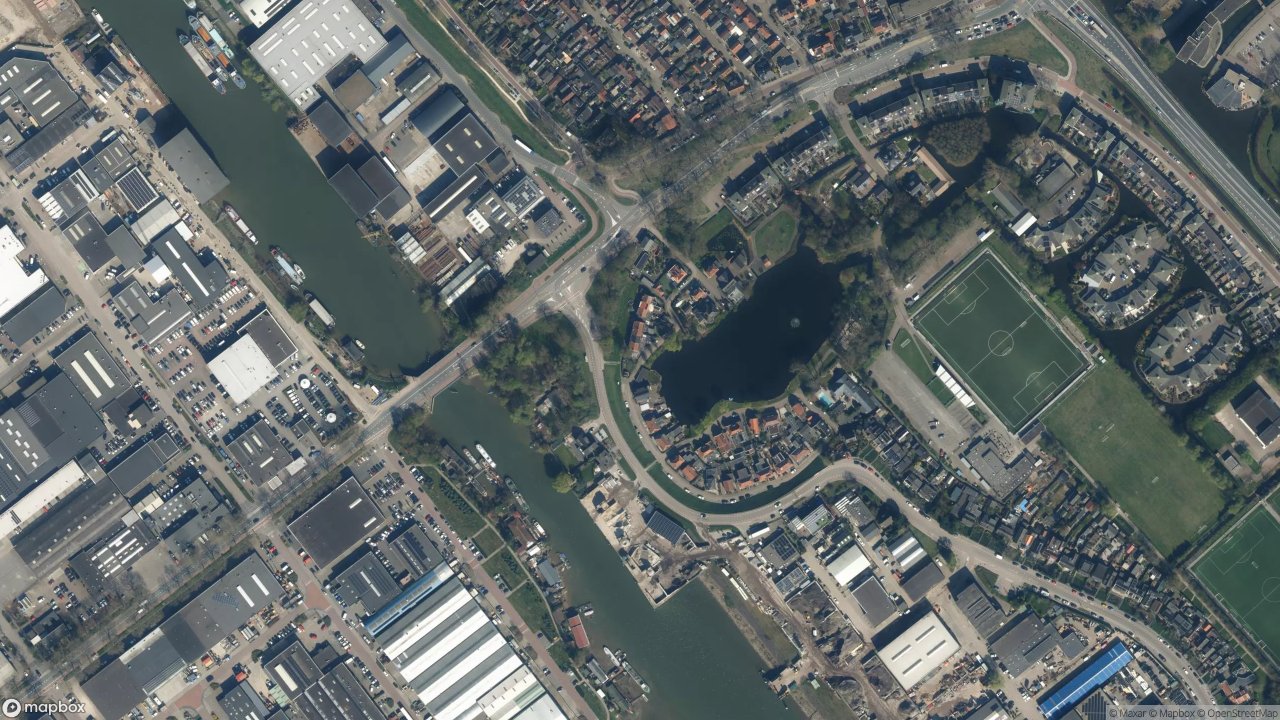Satellietfoto 2921AC Krimpen aan den IJssel