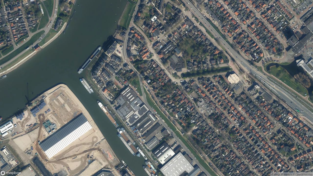 Satellietfoto 2921AD Krimpen aan den IJssel