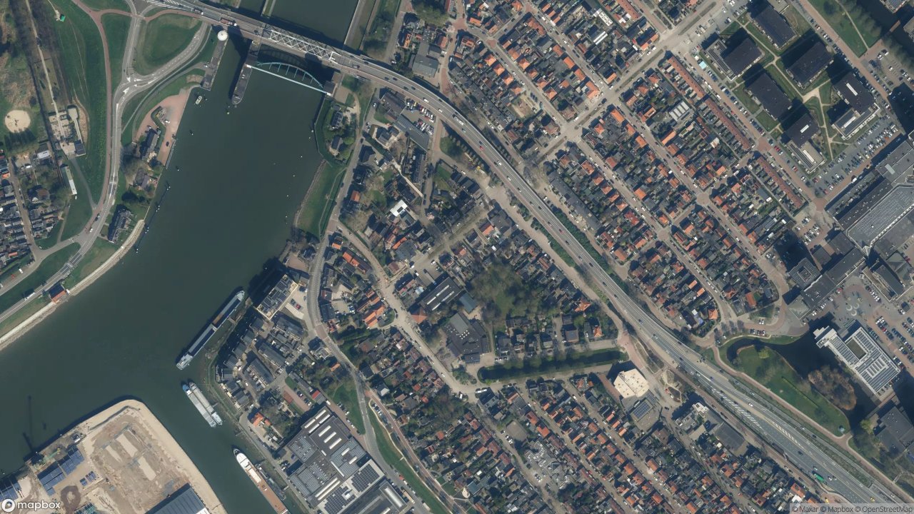 Satellietfoto 2921AL Krimpen aan den IJssel