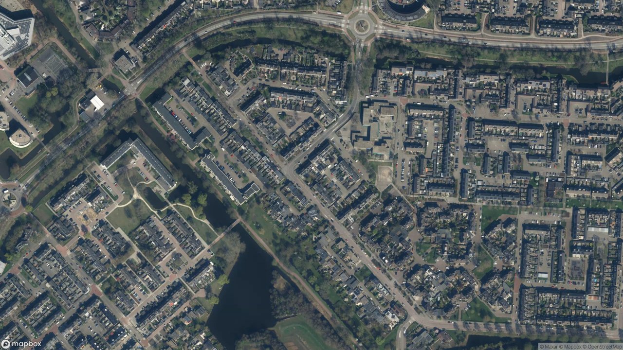 Satellietfoto 2925AN Krimpen aan den IJssel