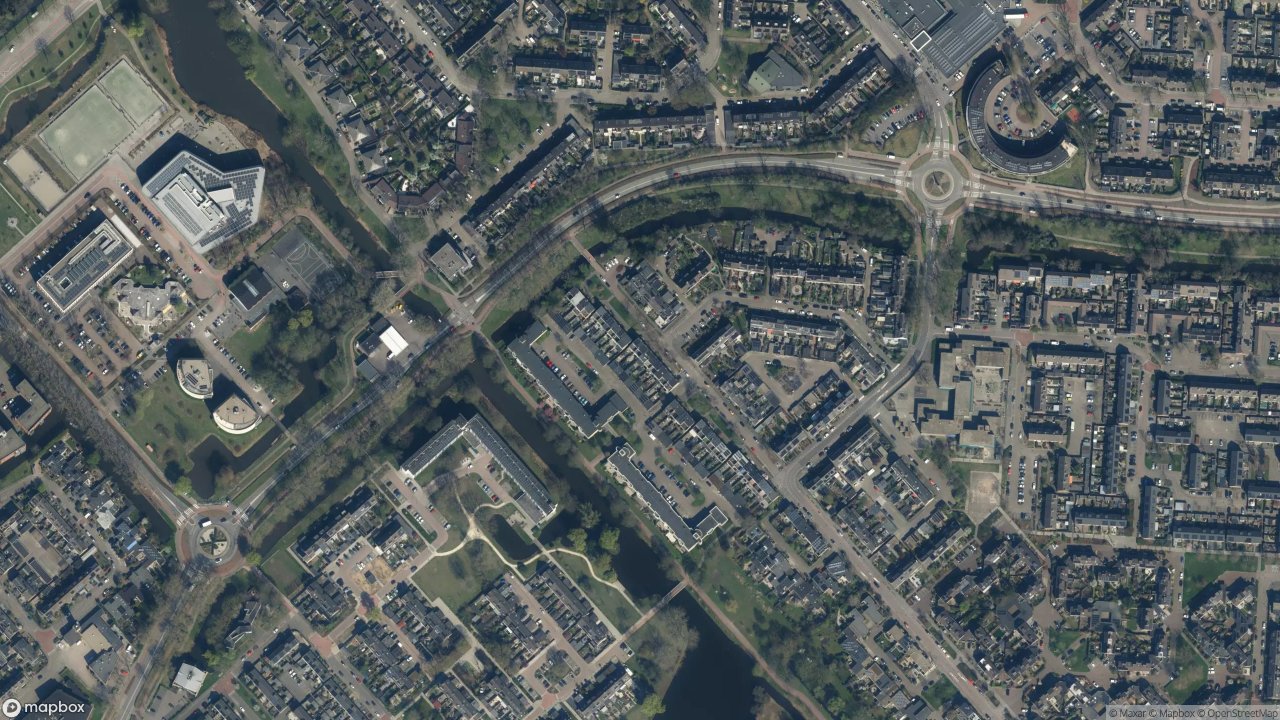 Satellietfoto 2925AR Krimpen aan den IJssel