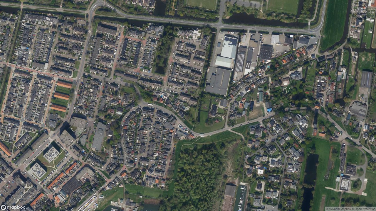 Satellietfoto 2931AM Krimpen aan de Lek