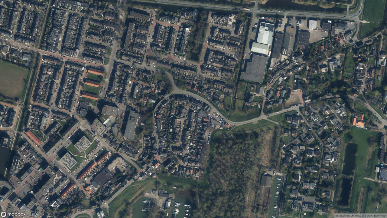 Satellietfoto 2931AN Krimpen aan de Lek