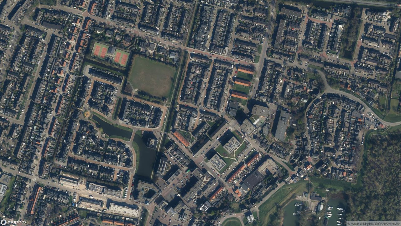 Satellietfoto 2931CC Krimpen aan de Lek