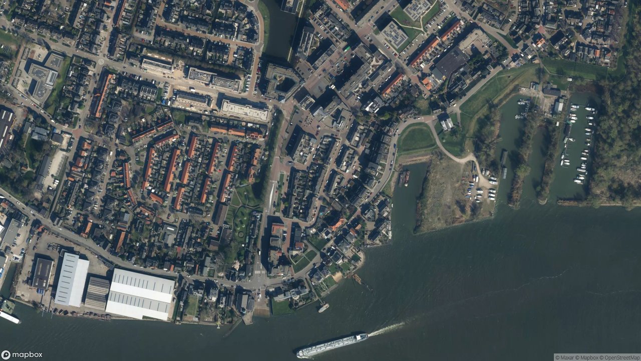 Satellietfoto 2931XL Krimpen aan de Lek