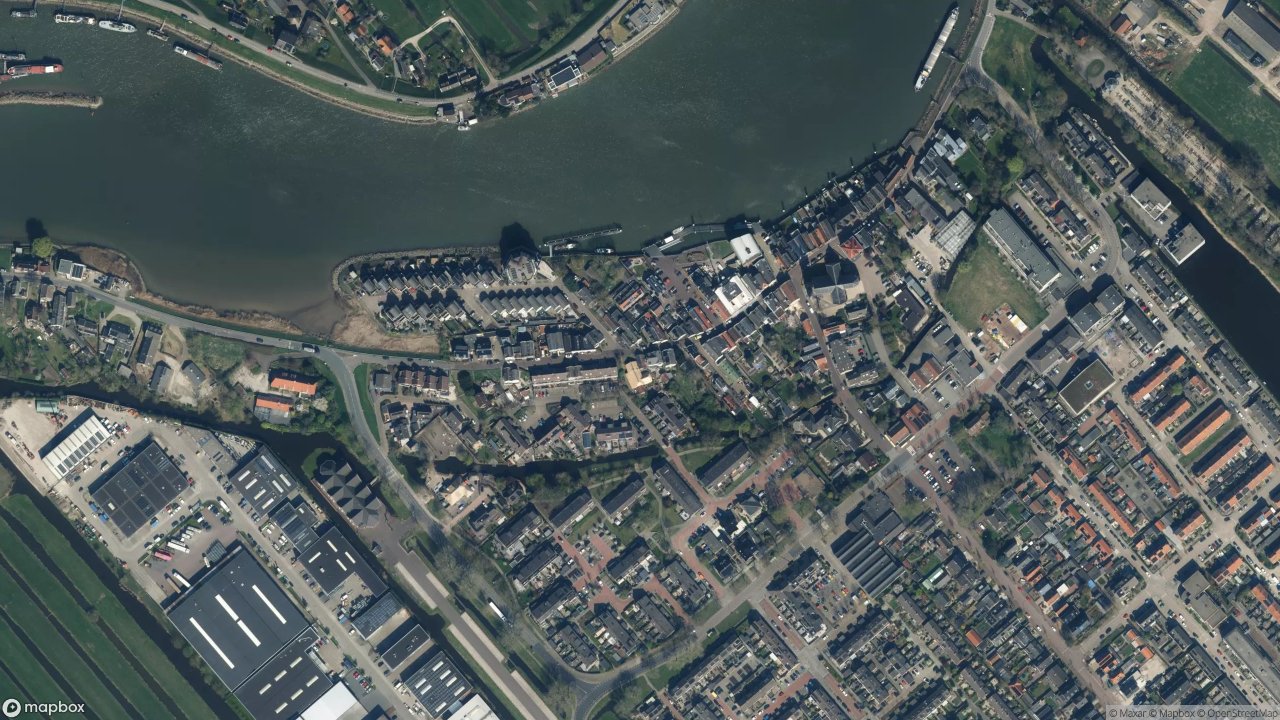 Satellietfoto 2935AB Ouderkerk aan den IJssel