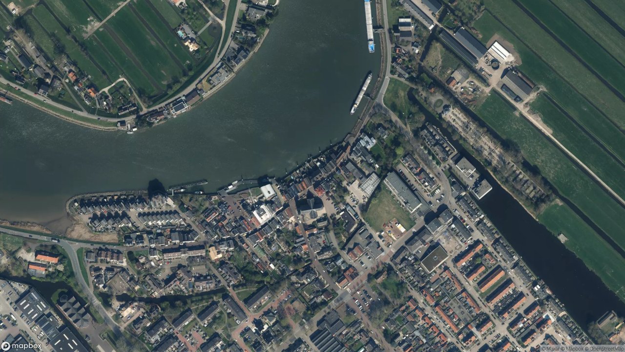 Satellietfoto 2935AC Ouderkerk aan den IJssel