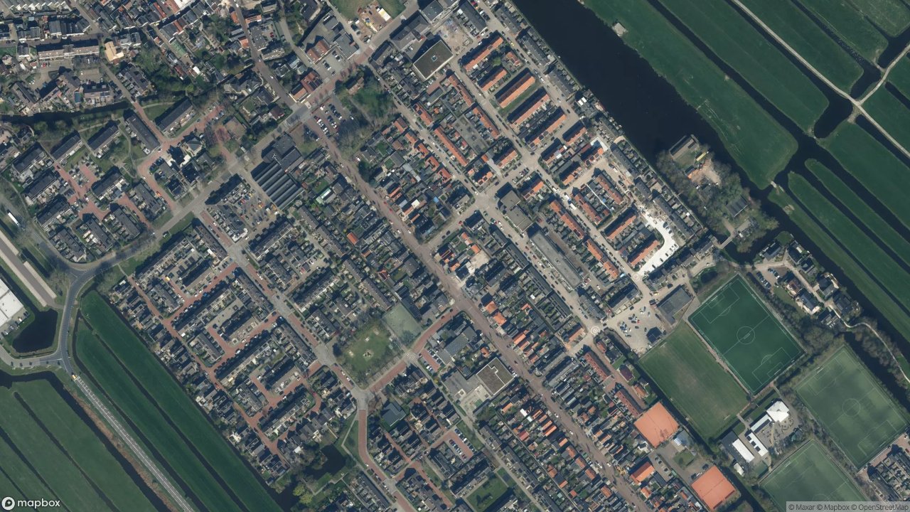 Satellietfoto 2935AG Ouderkerk aan den IJssel