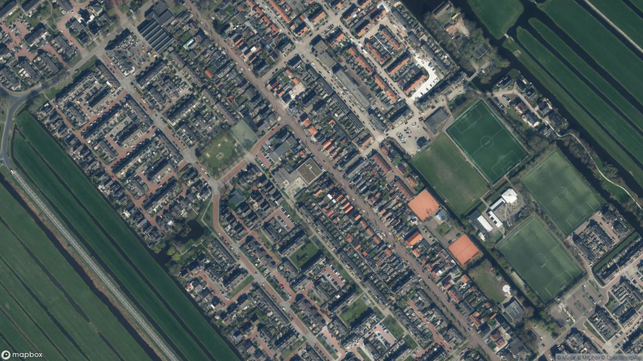 Satellietfoto 2935AK Ouderkerk aan den IJssel
