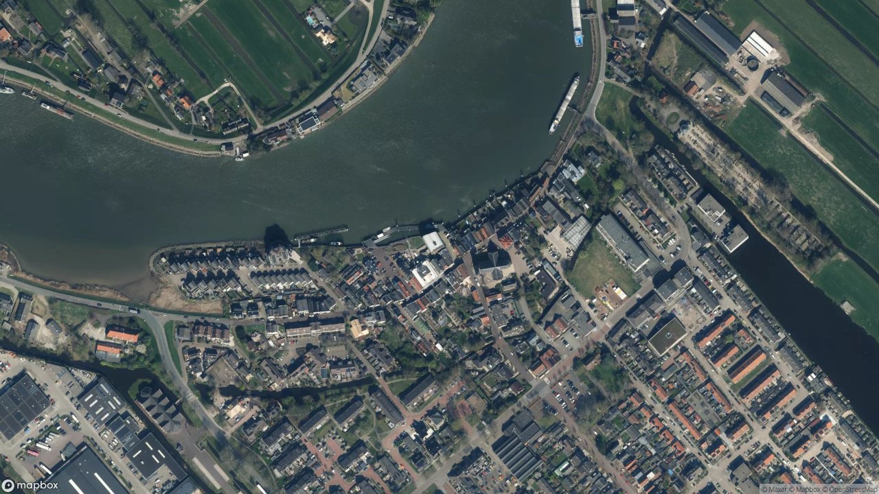 Satellietfoto 2935AM Ouderkerk aan den IJssel