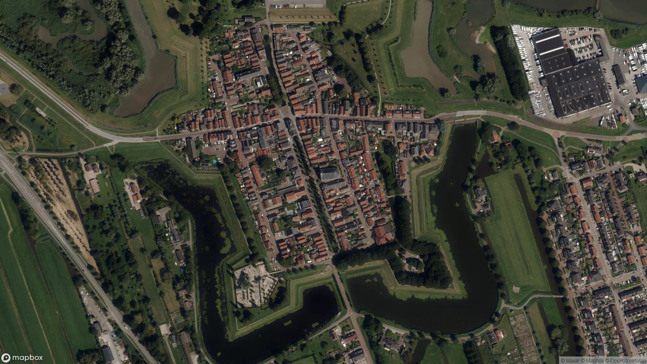 Satellietfoto 2965AB Nieuwpoort