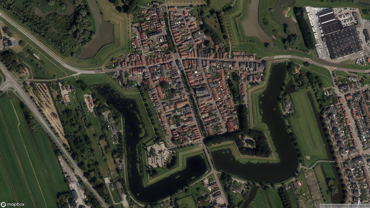 Satellietfoto 2965AC Nieuwpoort