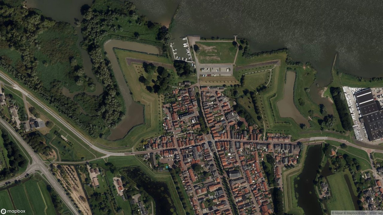 Satellietfoto 2965AD Nieuwpoort
