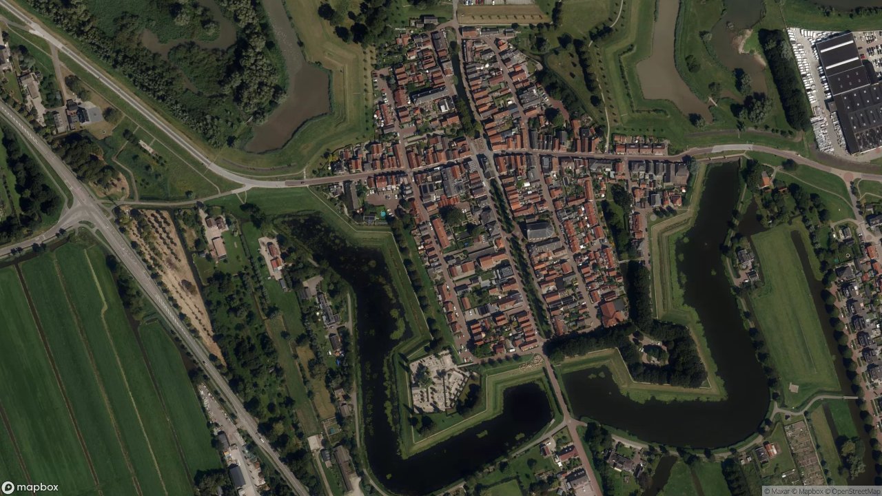 Satellietfoto 2965AN Nieuwpoort