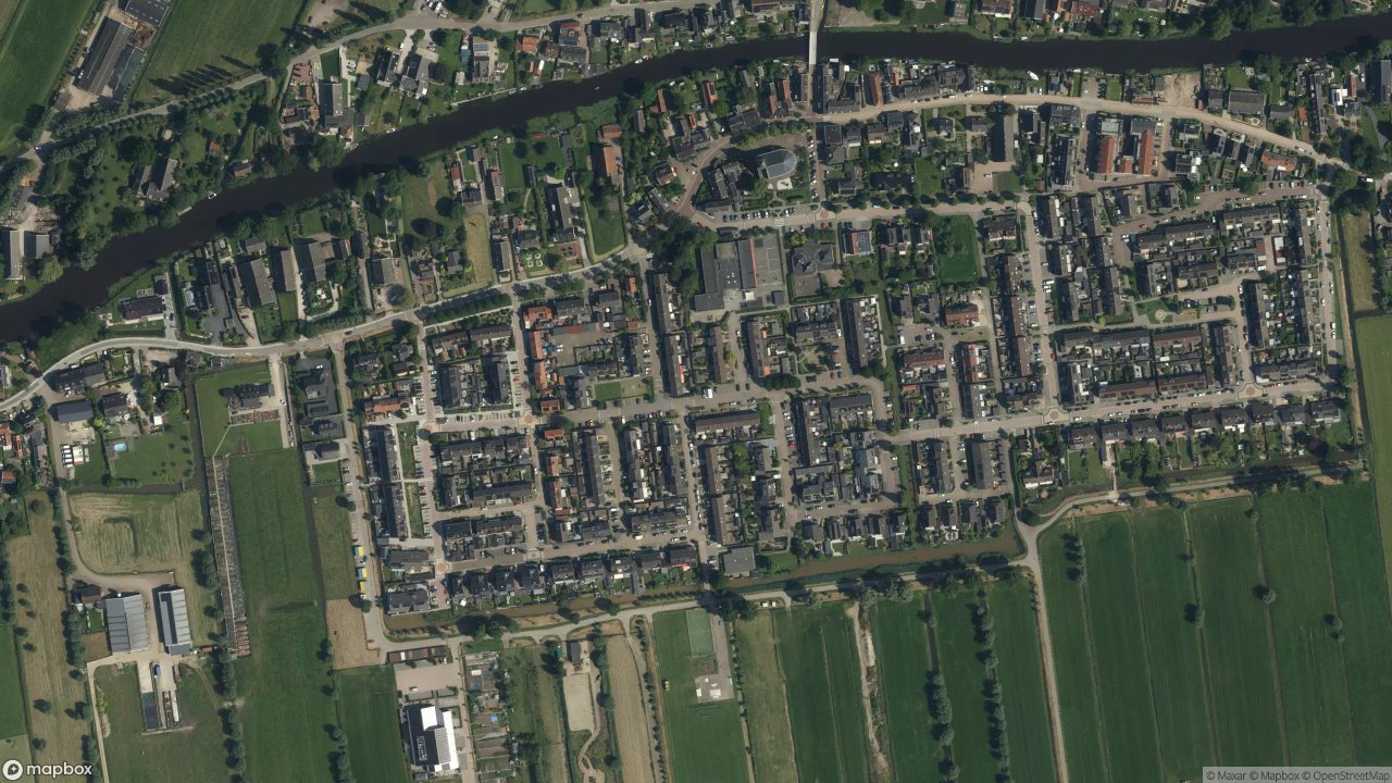 Satellietfoto 2969AN Oud-Alblas