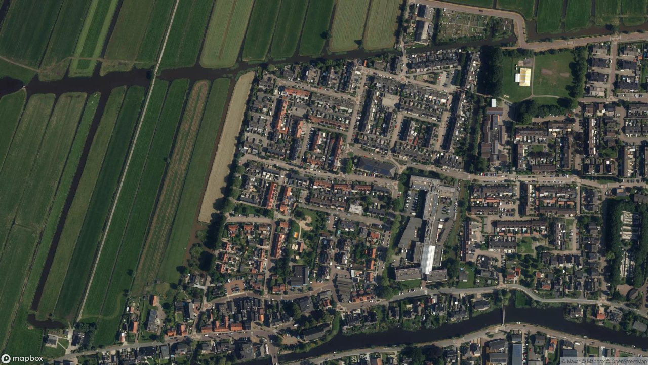 Satellietfoto 2971AB Bleskensgraaf ca