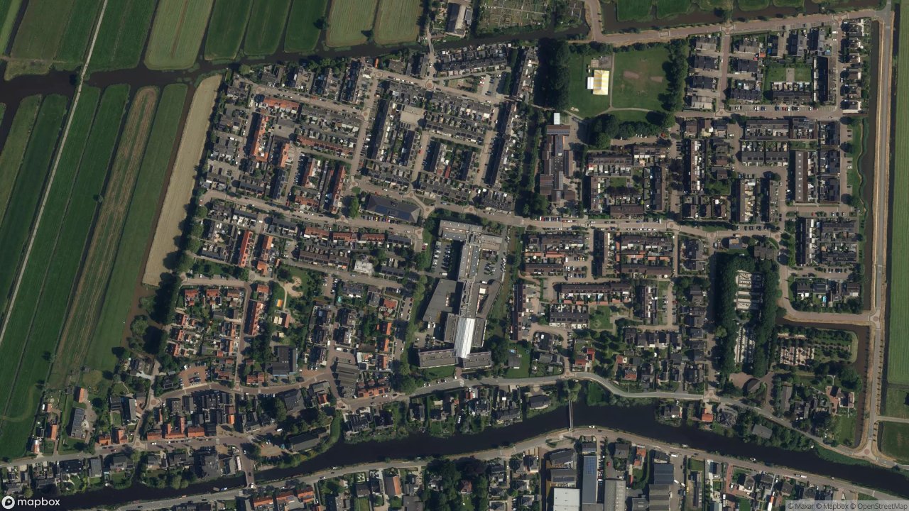 Satellietfoto 2971AC Bleskensgraaf ca