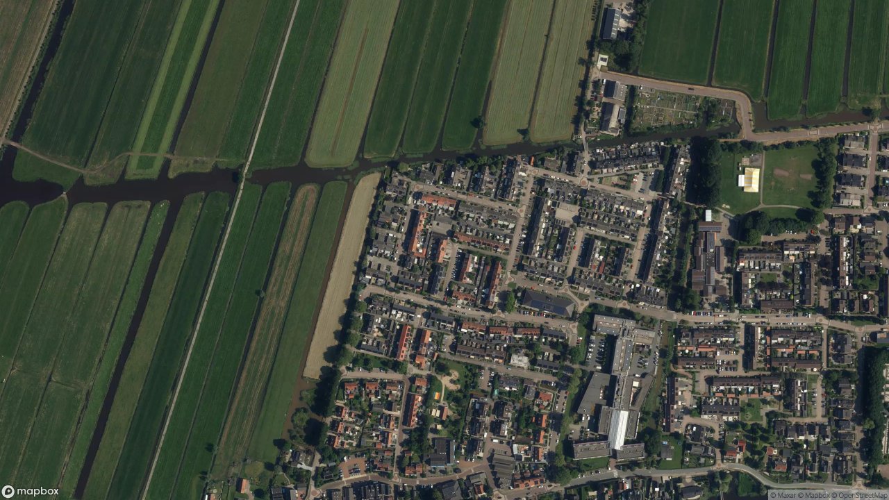 Satellietfoto 2971AP Bleskensgraaf ca