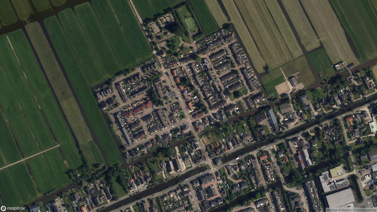 Satellietfoto 2974BH Brandwijk