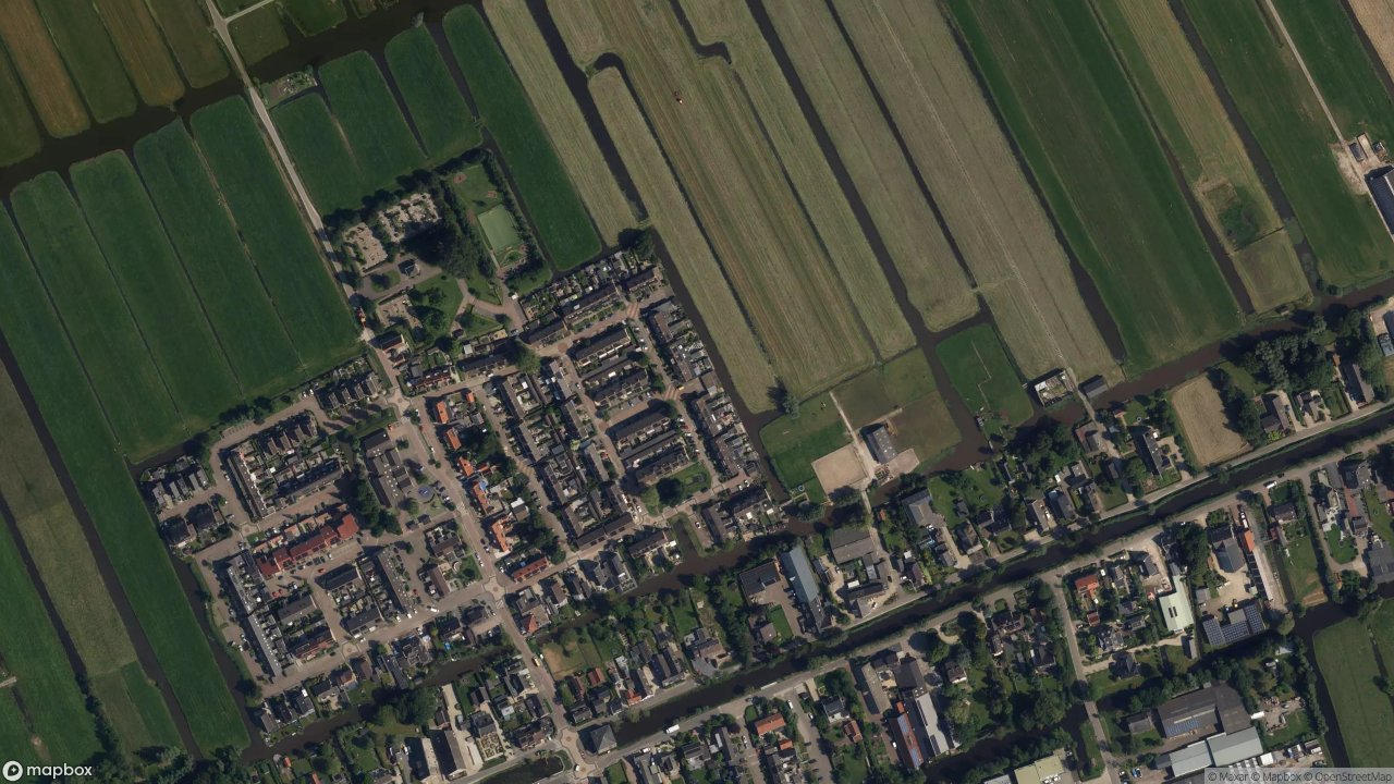 Satellietfoto 2974BK Brandwijk