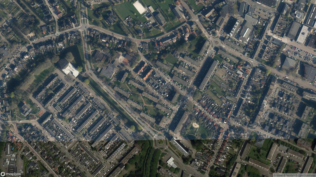 Satellietfoto 2981AD Ridderkerk