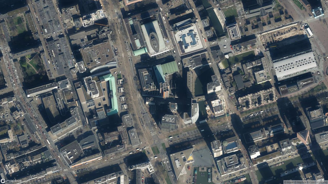 Satellietfoto 3011AB Rotterdam