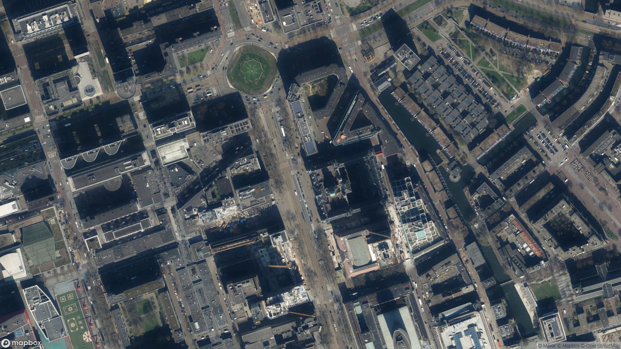 Satellietfoto 3011AD Rotterdam