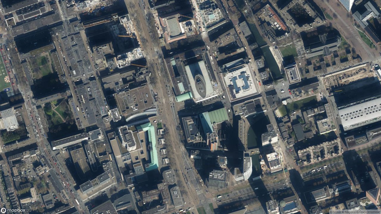 Satellietfoto 3011AE Rotterdam