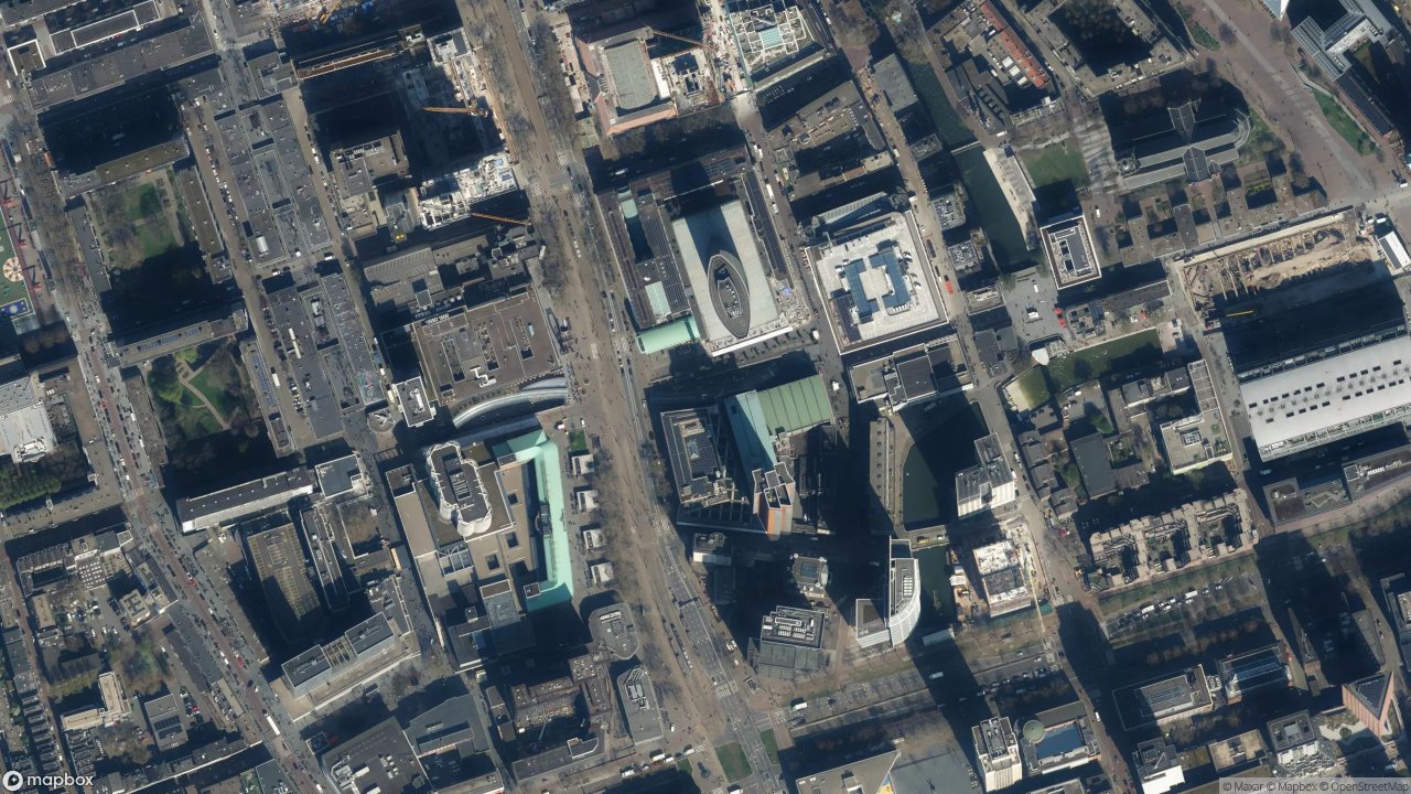 Satellietfoto 3011AM Rotterdam