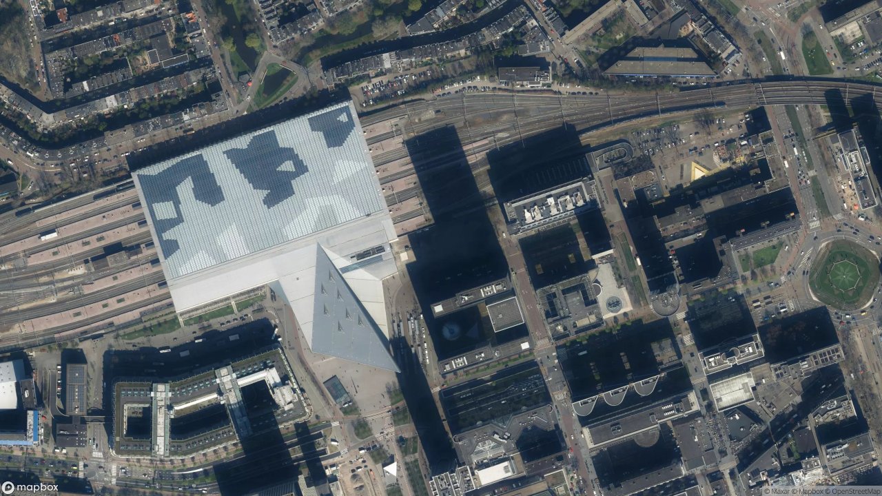 Satellietfoto 3013AA Rotterdam