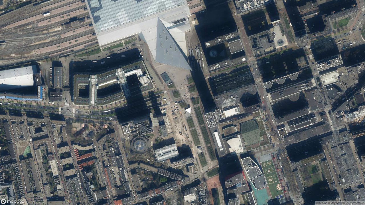 Satellietfoto 3013AL Rotterdam